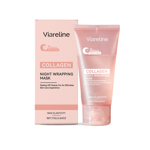 Viareline 胶原蛋白撕拉面膜 温和补水保湿柔嫩肌肤日常护肤面膜