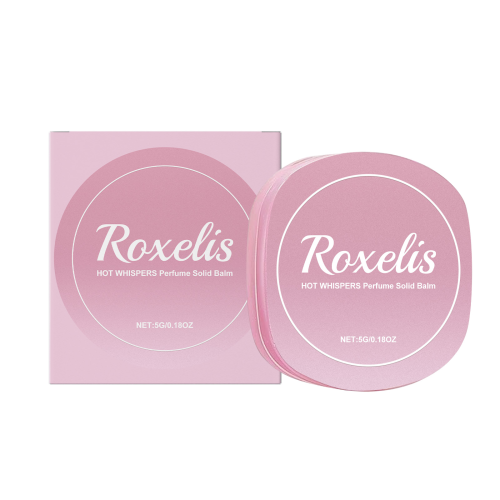 Roxelis 玫瑰香氛固体香膏 优雅清爽丝滑淡香香氛便携式口袋固体香膏