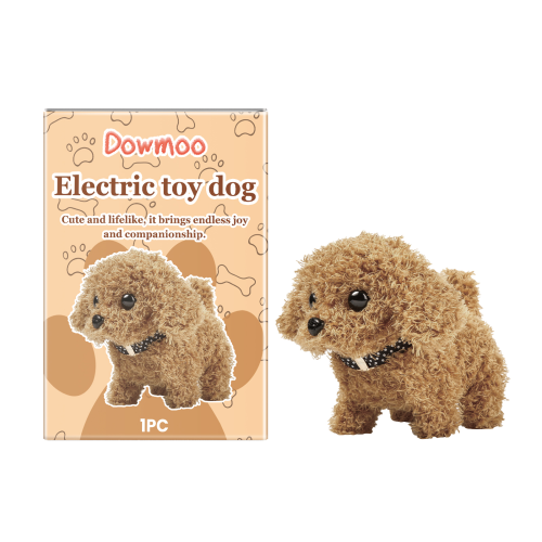 Dowmoo 电动狗玩具 创意卡通设计毛绒柔软舒适体验乐趣感玩具狗