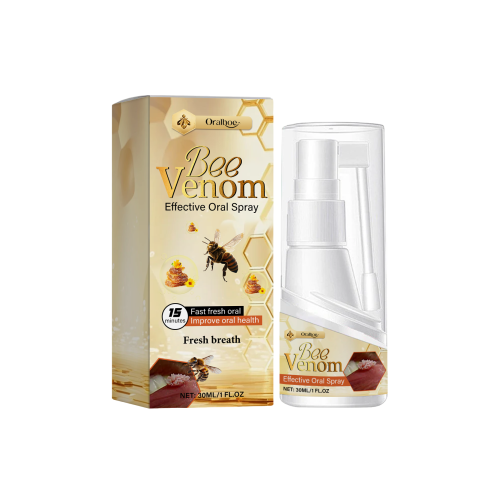 Oralhoe 蜂毒口腔喷雾 温和清洁呵护口腔清新留香随身携带日常护理