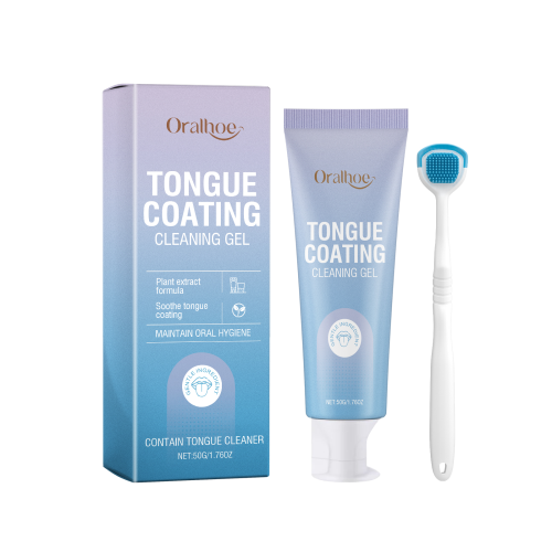 Oralhoe 舌苔清洁凝胶 清洁舌苔口腔异味清新口气日常清洁护理凝胶