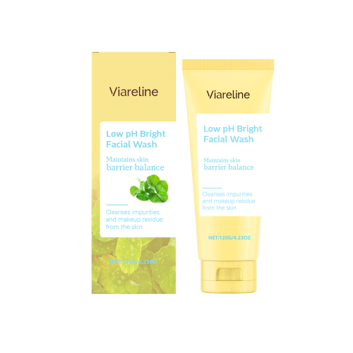 Viareline 焕肤洁面乳 积雪草温和保湿洁面清爽不紧绷焕亮柔嫩肌肤