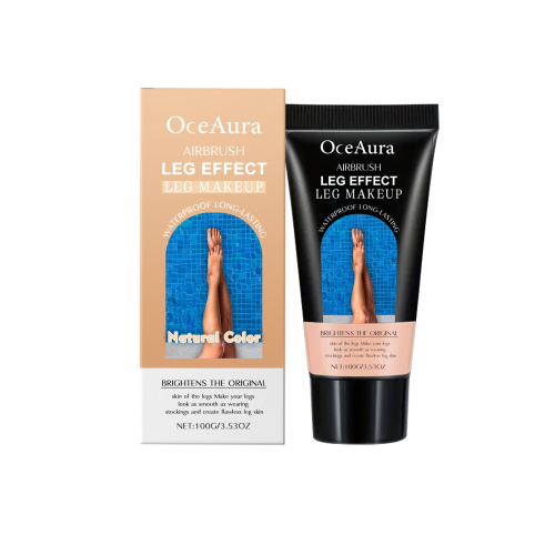 OceAura 自然色腿部助黑粉底霜 户外自然滋养轻薄遮瑕不粘腻粉底霜