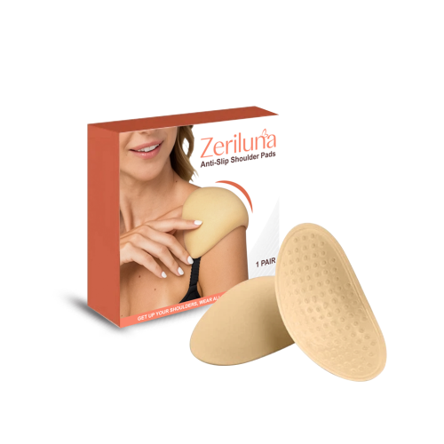 Zerilina 防滑肩垫 横竖肩宽塑形移位薄厚衣物通用可水洗重复使用