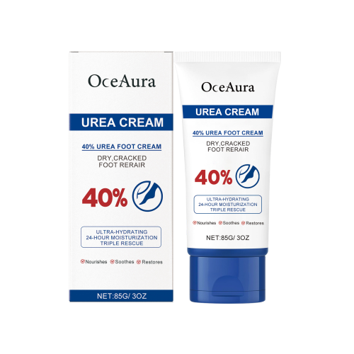 OceAura 足部护理尿素霜 温和去角质不黏腻保湿软化脚跟日常养护