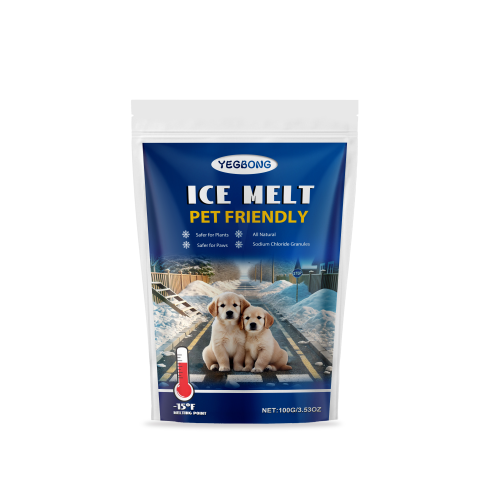 Yegbong 宠物友好型融雪剂 混凝土地板街道冬季融雪融冰防滑清洁剂
