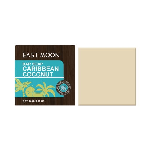 East Moon 加勒比椰子浴皂 温和清洁身体肌肤随身留香滋润淋浴皂