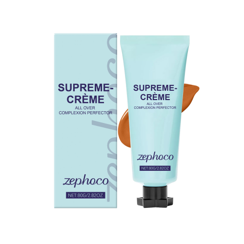 zephoco 深肤色持久遮瑕霜 轻薄服帖哑光自然防蹭不脱妆日常遮瑕霜