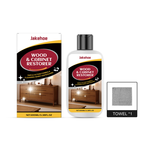 Jakehoe 木制家具划痕护理剂 木器家具温和清洁去污养护抛光护理剂