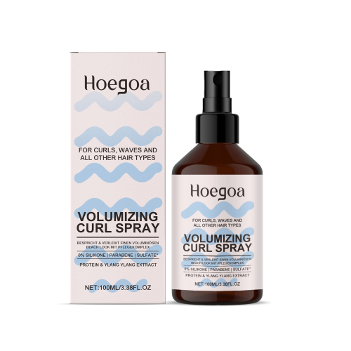 Hoegoa 卷发定型喷雾 温和滋润顺滑护发打造秀发丰盈头发改善毛躁