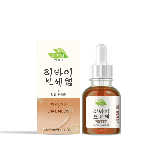HANCHOBIT 人参蜗牛粘蛋白精华液 补水润肤亮泽温和护肤保湿滋养嫩肤精华