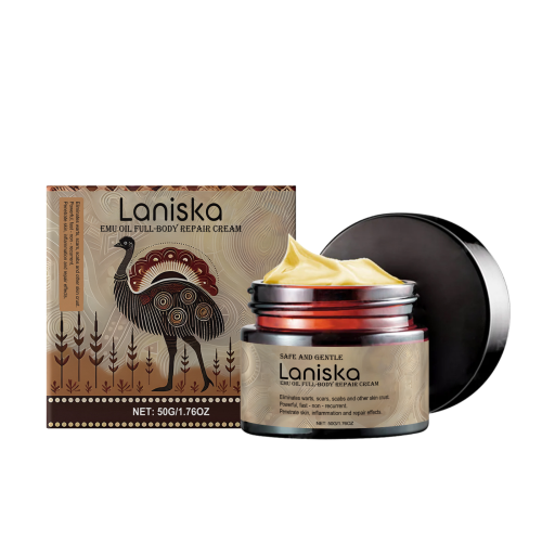 Laniska 皮肤缓解霜 日常缓解乳霜温和清洁护理肌肤不适平滑肌肤