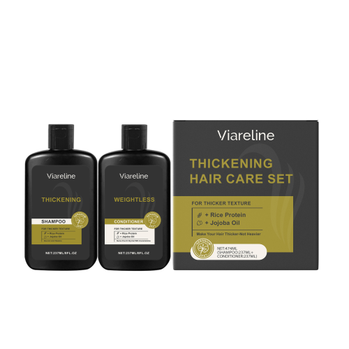 Viareline 男士丰盈护发套装 改善干枯毛躁清爽蓬松洗发水护发素