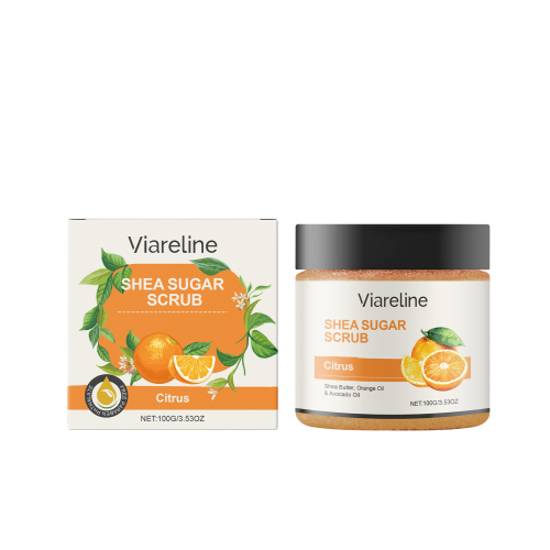 Viareline 柑橘身体磨砂膏 柔润保湿润肤清洁去角质日常身体护理