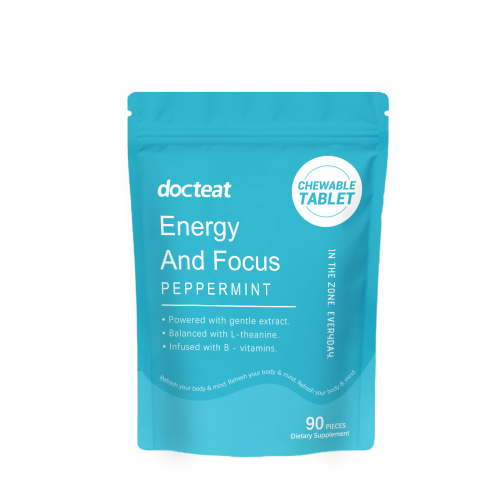Docteat 薄荷压片糖 薄荷成分清新口气提供能量焕发活力