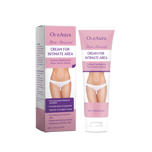OceAura 男女通用温和脱毛霜 温和清洁身体肌肤滋润嫩滑净肤护理霜