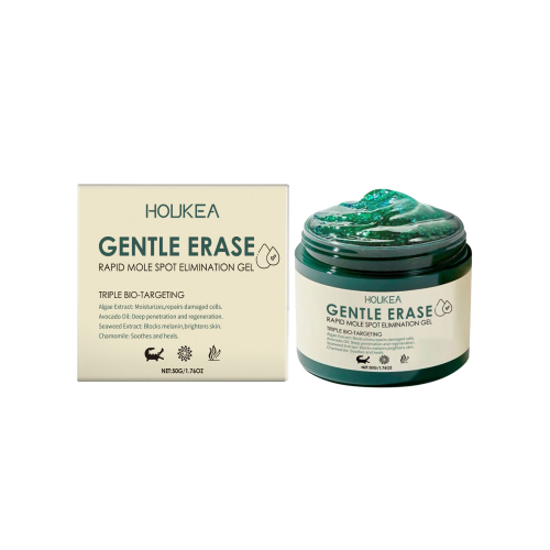 Houkea 皮肤护理凝胶 身体滋润平滑肌肤提亮肤色痣斑护理霜