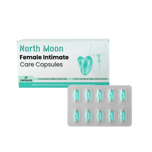North Moon 女性身体护理胶囊 温和配方清爽去异味护理身体平衡