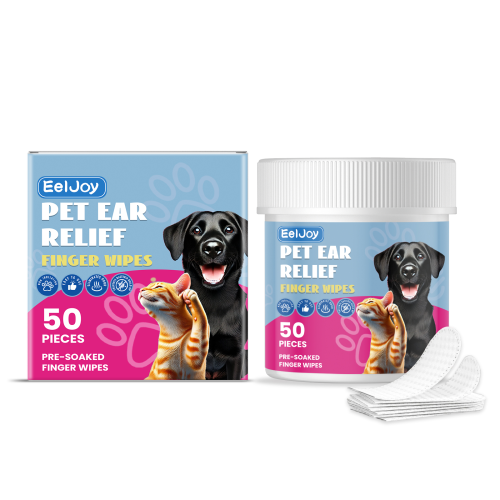 EelJoy 宠物耳部清洁手指湿巾 宠物耳部不适清洁耳垢护理手指湿巾