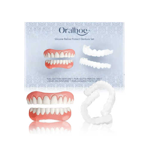 Oralhoe 假牙修饰美牙套装 牙齿美容套提升笑容美观度舒适材质