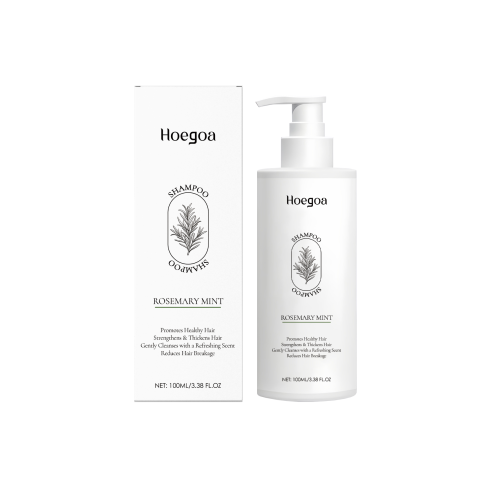 Hoegoa 迷迭香薄荷洗发水 亮泽秀发清洁发丝柔顺蓬松沁润泡沫丰富