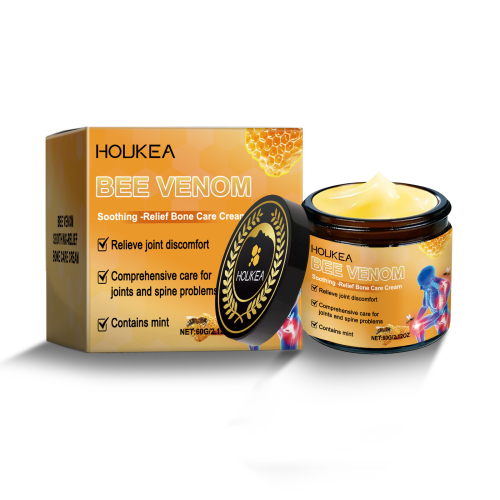 Houkea 蜂毒关节舒缓霜 改善不适日常滋养关节肌肤外用涂抹乳霜