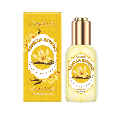 OceAura 身体润肤护理油 香草味滋润身体保湿补水呵护干燥肌肤油