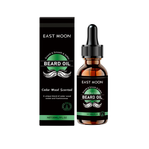 East Moon 男士雪松胡须护理精油 香调清新温和清洁保湿清爽胡须油