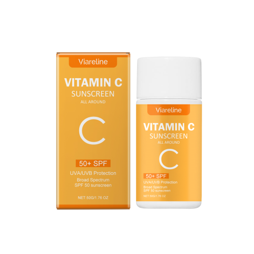 Viareline 维他命C防护霜 户外防护保护肌肤自然轻盈清爽不厚重