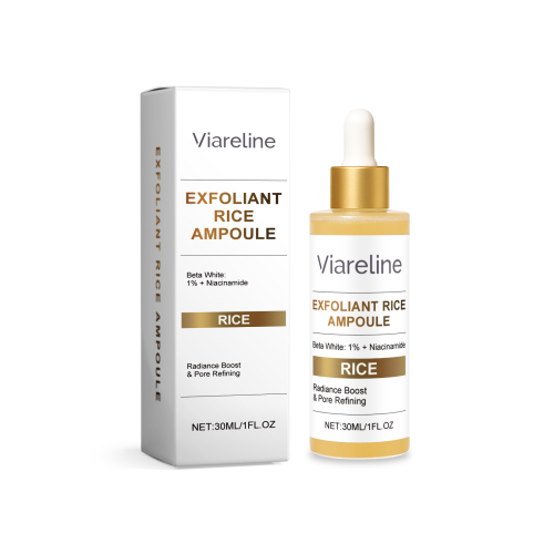 Viareline 去角质大米精华液 温和补水保湿细致收缩毛孔精华液