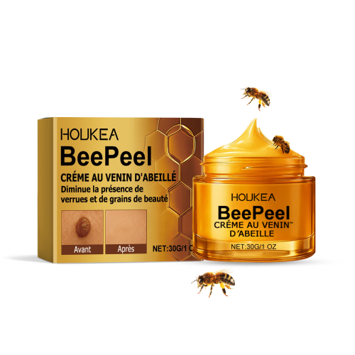 Houkea 蜂毒皮肤护理霜 温和清洁眼周面部肌肤柔嫩水润呵护润肤霜