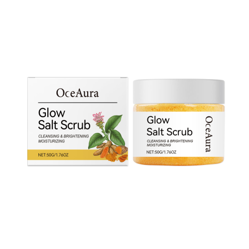 OceAura 姜黄浴盐身体磨砂膏 温和滋润清洁身体肌肤嫩滑保湿磨砂膏