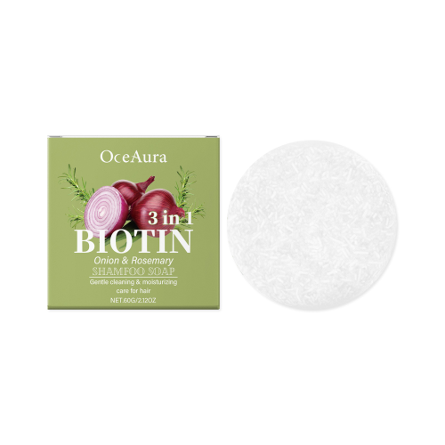 OceAura 洋葱迷迭香洗发皂 温和清洁泡沫改善毛躁柔顺发丝洗发皂