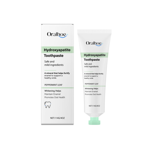 Oralhoe 薄荷亮泽牙膏 温和清洁牙齿牙渍清新口气薄荷清爽牙膏