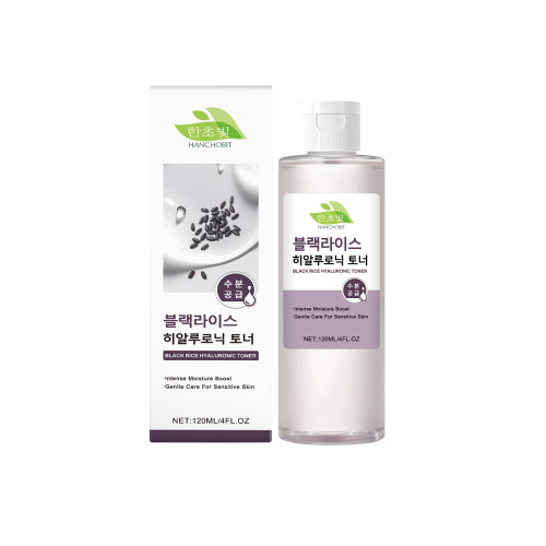 HANCHOBIT 黑米透明质酸爽肤水 日常深层保湿温和护肤面部精华水