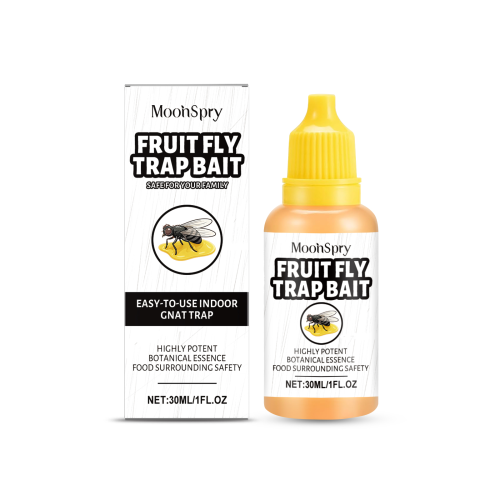 MoonSpry 果蝇诱饵剂 山梨糖醇配方捕捉餐厅厨房果蝇飞虫诱捕剂