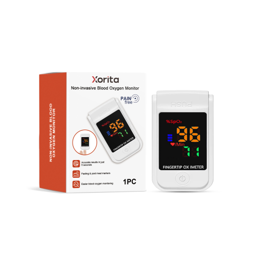 Xorita 便携身体护理仪 指夹式检测仪高清显示家用身体监测设备
