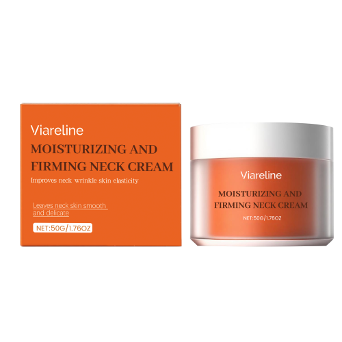 Viareline 保湿颈霜 日常颈部轮廓肌肤呵护弹润补水按摩保湿护理霜