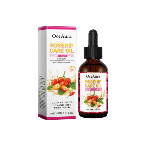 OceAura 玫瑰果多效护理油 水润光泽保湿皮肤毛发滋养多效精华油