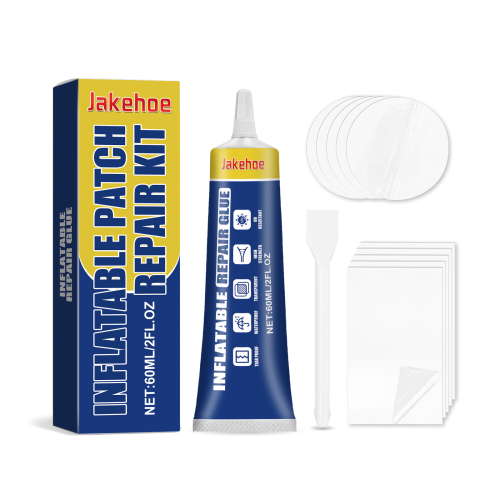 Jakehoe 充气床垫维修套件 泳圈气垫帐篷裂缝漏气防水透明修补