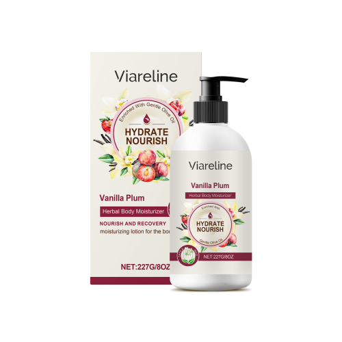 Viareline 香草李子身体保湿霜 滋润肌肤水润柔滑舒适清爽保湿霜