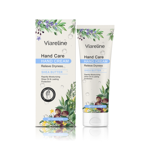 Viareline 乳木果油润护手霜 植物精华护手霜滋润保湿手足护理霜