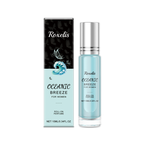 Roxelis 海洋清新滚珠香水 自然持久留香清爽温和日常情侣约会便捷式携带香水