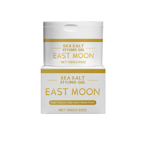 East Moon 男士头发海盐定型啫喱 保湿光泽自然蓬松男士造型护理