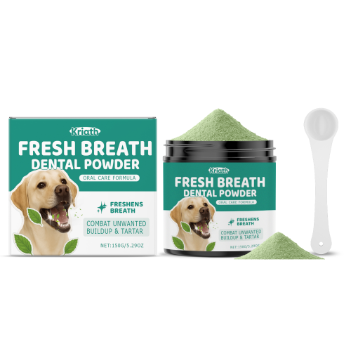 Kriath 狗牙齿清洁粉 呵护口腔卫生温和清洁狗牙清新洁净宠物牙粉