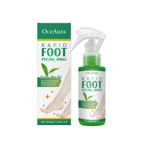 OceAura 足部去角质喷剂 足部温和呵护保湿去角质改善干燥喷雾