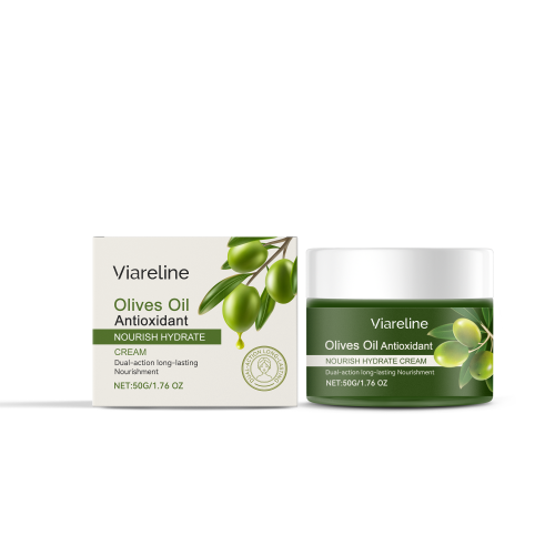 Viareline 橄榄油保湿面霜 柔嫩肌肤舒缓护理改善粗糙深层滋润