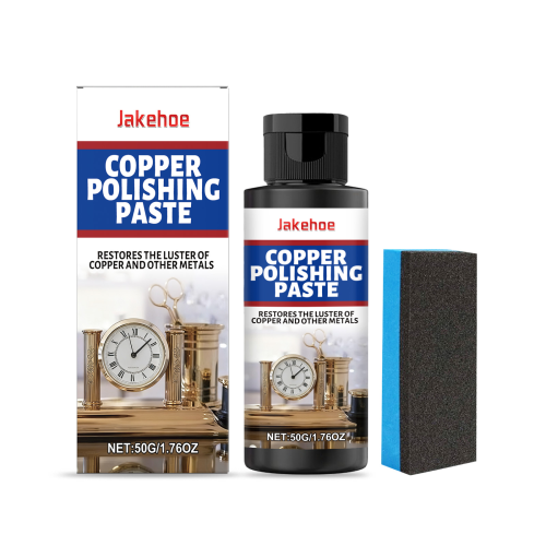 Jakehoe 黄铜清洁剂 焕亮金属光泽清洁抛光五金件日常护理剂