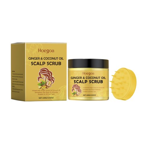 Hoegoa 头皮磨砂膏 温和清洁头皮控油清爽蓬松滋养护发海盐洁发膏