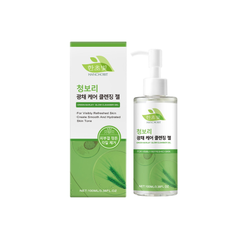 HANCHOBIT 青麦洁面啫喱 大麦温和成分水润护肤细腻洁净面部啫喱